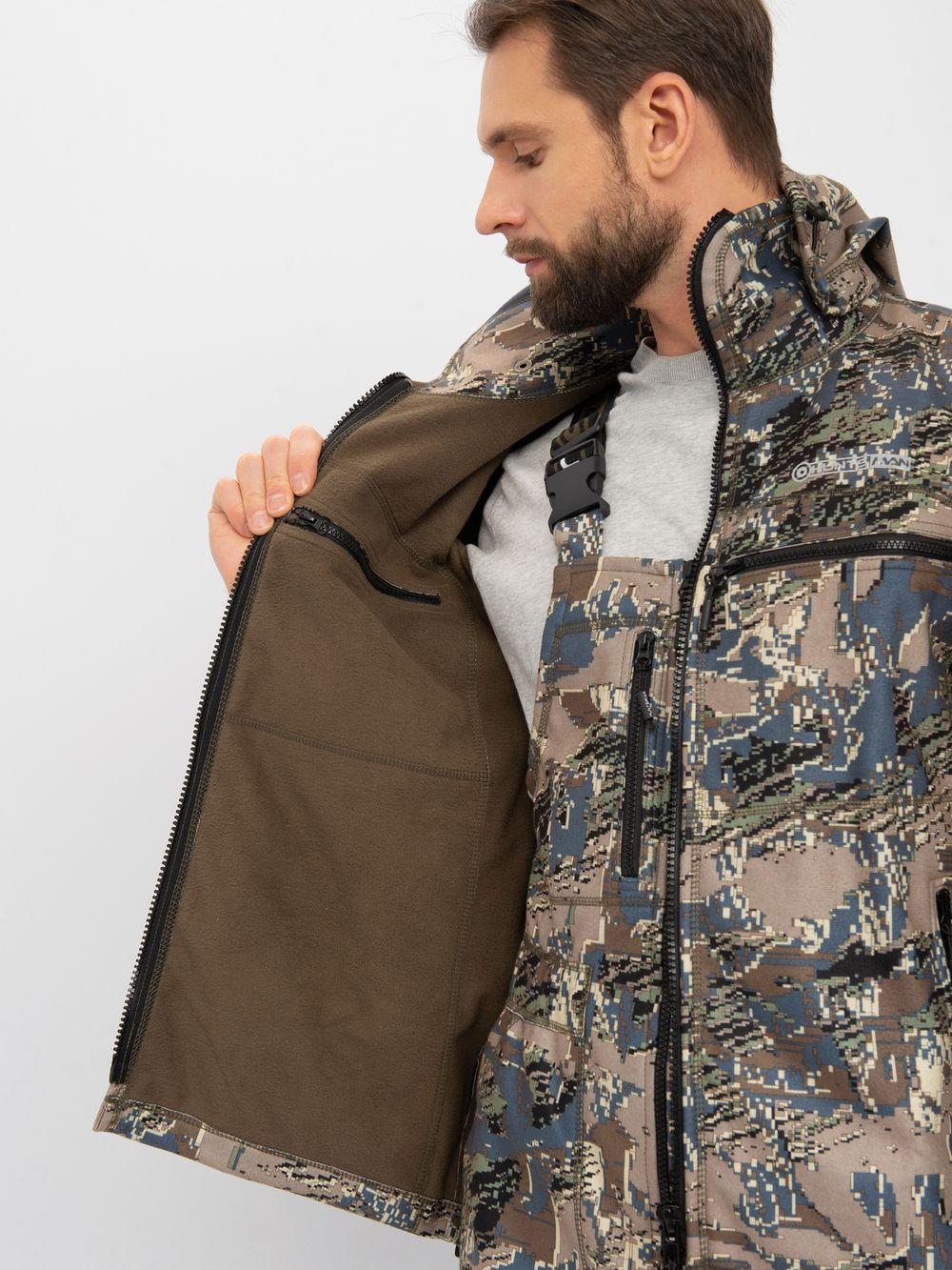 Костюм демисезонный Никс-Люкс ткань Alova Windblock цвет Лабиринт Костюм демисезонный Никс-Люкс ткань Alova Windblock цвет Лабиринт