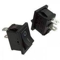 Клавишный выключатель KCD1-101-C3-B/2P on/off