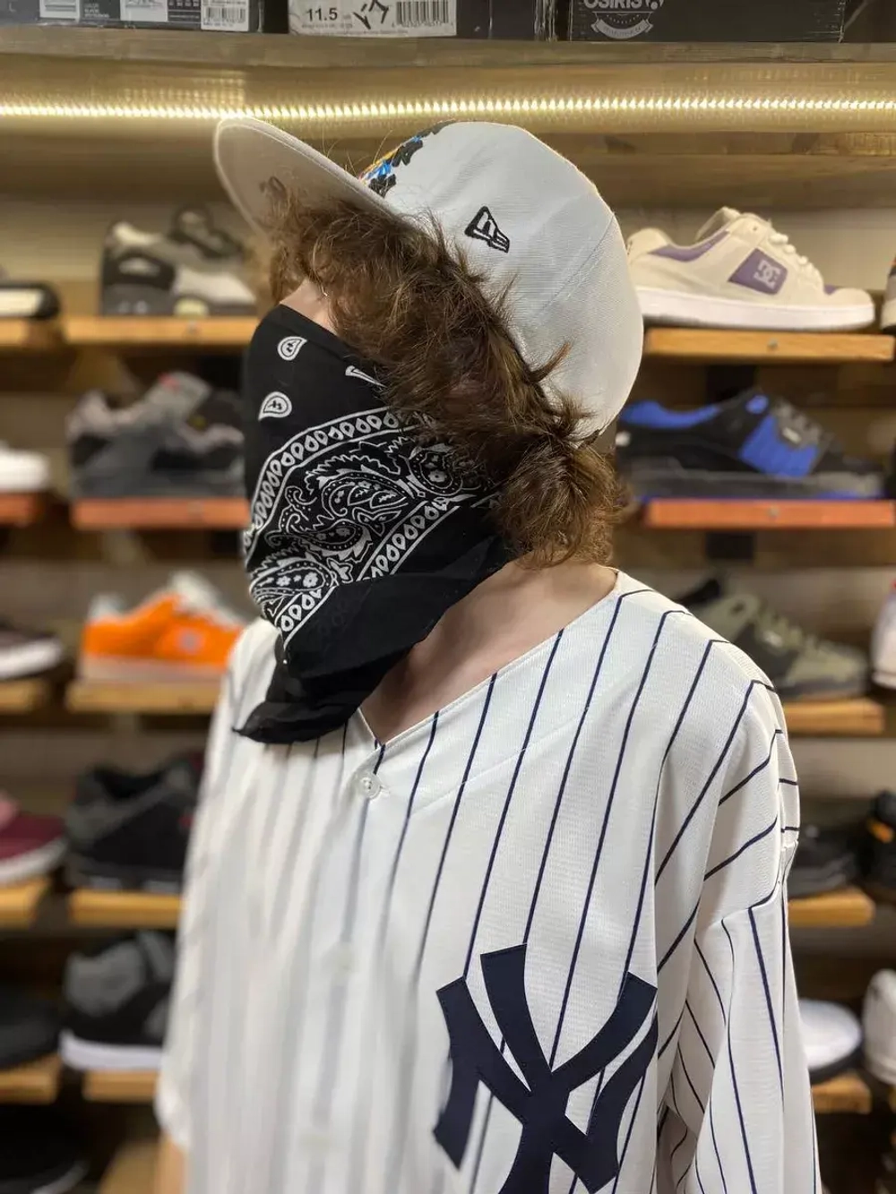 Скейтерская кепка Yankees y2k от Savitar
