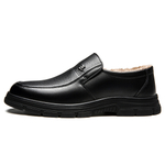 CHINT Cow Split Leather Dress Shoes Men"s Black