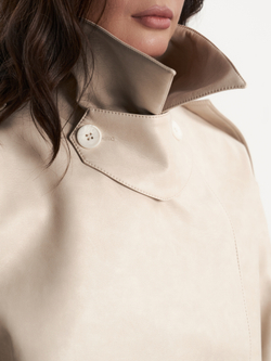 Косуха экокожа в молочном цвете