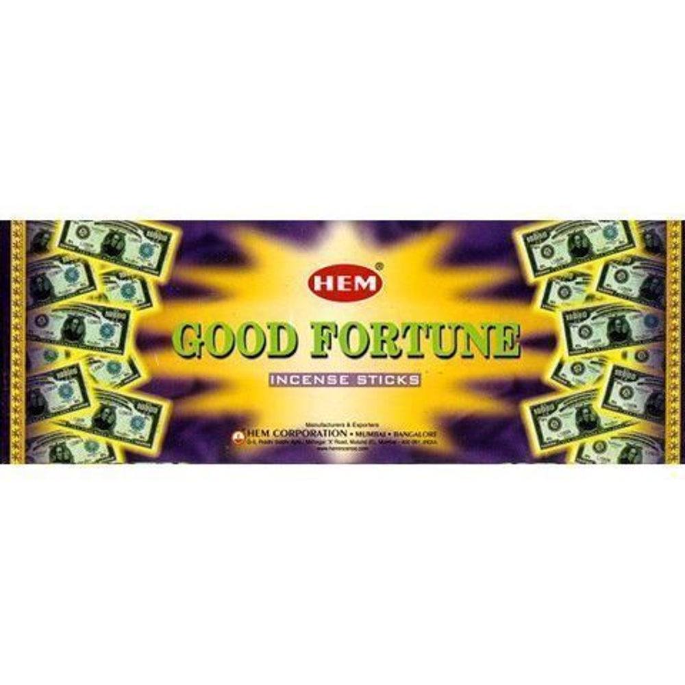 HEM Good Fortune четырехгранник Благовоние Фортуна