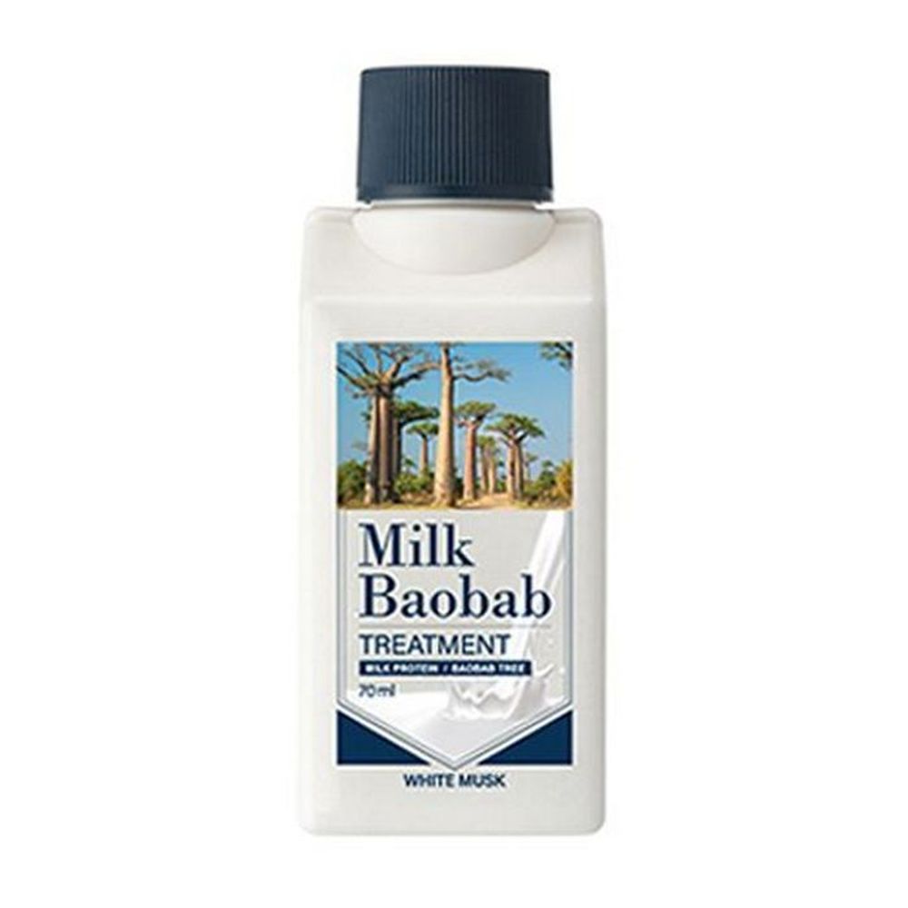 Бальзам для волос с ароматом белого мускуса MILK BAOBAB Treatment White Musk 70 мл