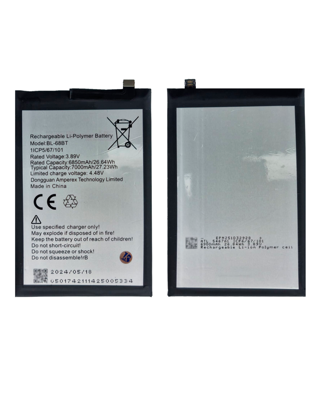 Аккумулятор для Pova Neo 2/ Neo 3/Neo 6 7000 mAh (BL-68BT)