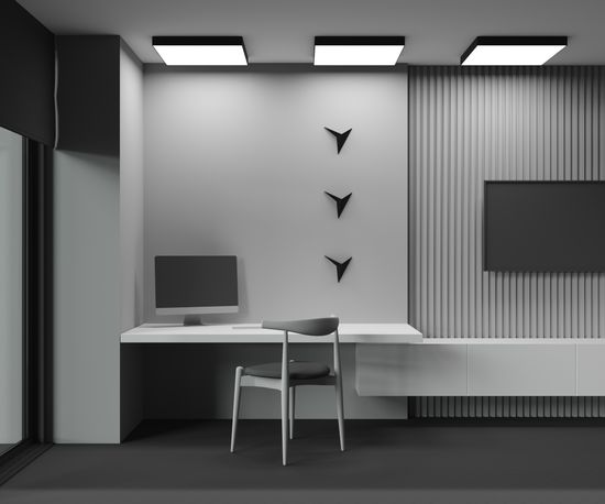 Потолочный светильник Technical C032CL-90W3K-SQ-B