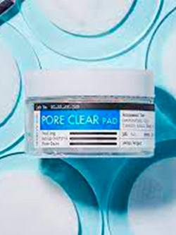 Отшелушивающие пэды с BHA-кислотами Derma Factory Pore clear pad, 40 шт