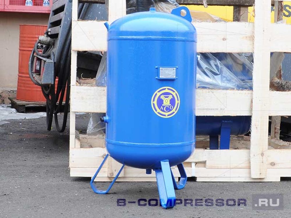 Ресивер вертикальный РВ 110/16 фото 2 на B-compressor.ru