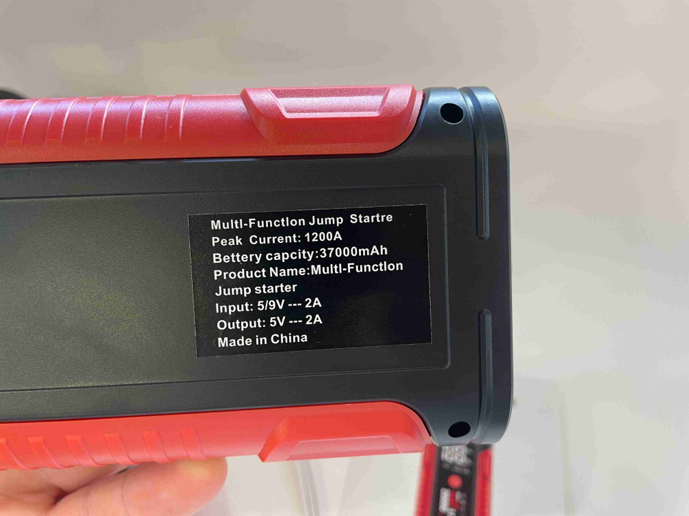 A02 / Автостарт, Пуско-зарядное устройство, бустер, 37000 mAh, A02