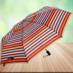 New Зонт женский автомат «Ultramarine - Антэра», радужно оранжевый, 8 спиц, d-108см, длина в слож. виде 28см