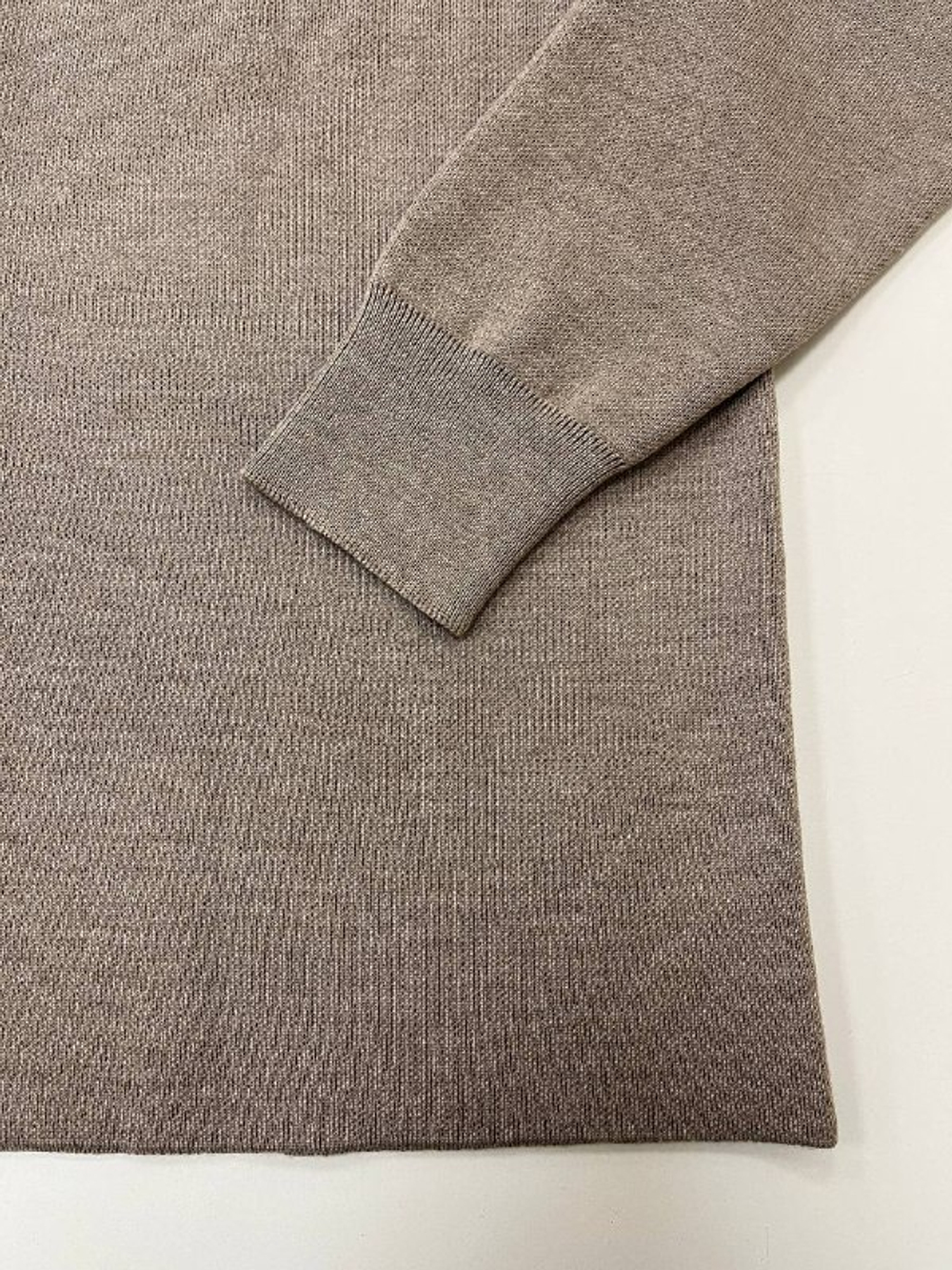 Тестовый образец. Другие параметры. Цвет не из партии. Бомбер Serena из extra fine мериноса 100%. Цвет мокко. №14