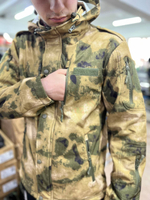Куртка тактическая softshell мох