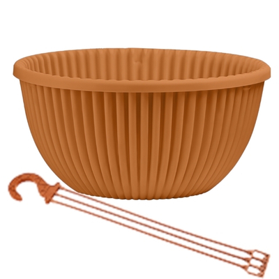 Кашпо Подвесное (6л.) "Верде" Цв. Терракот