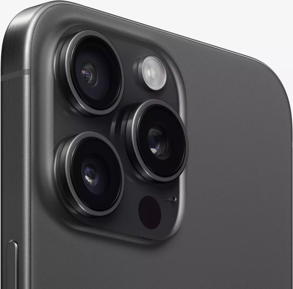 iPhone 15 Pro Max 256 ГБ, Dual: nano SIM + eSIM, черный титан