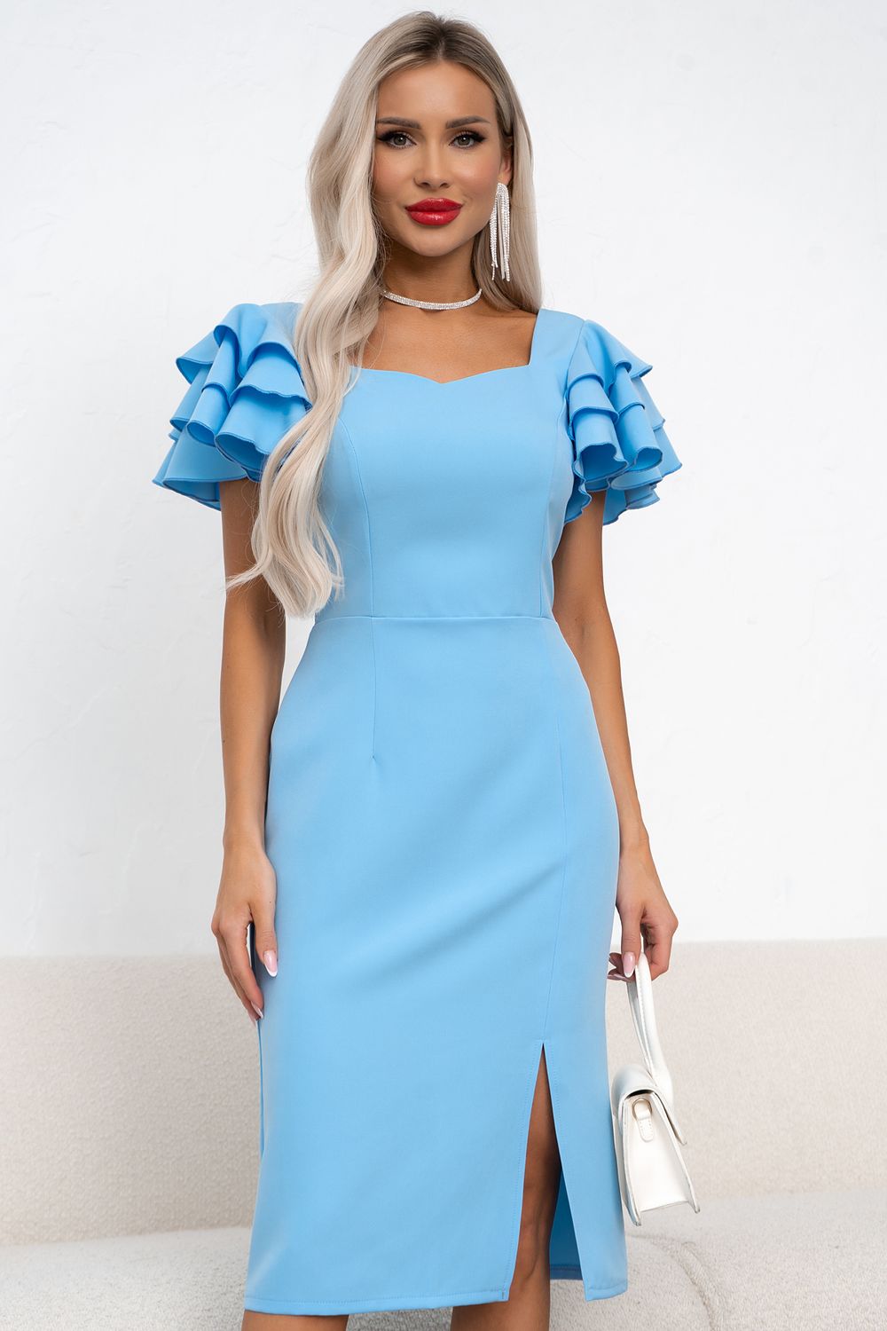 Платье Рафаэлла (голубой) Р11-1238/2 Nikol