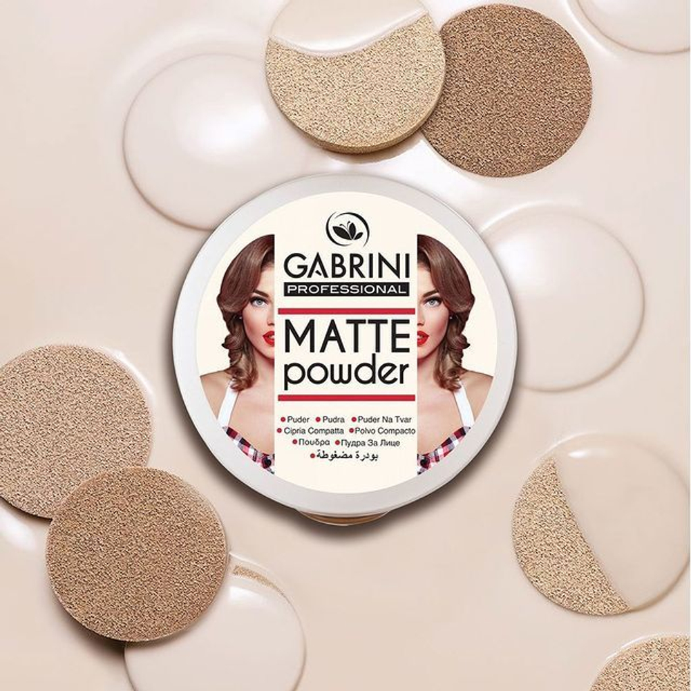 Gabrini. Пудра матовая Matte Powder