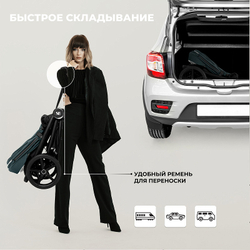 Детская коляска Sweet Baby Stella 2 в 1 427304, Green