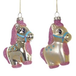 GAEM Украшение новогоднее "Лошадка", L7 W3,5 H9,5 см, 2в.