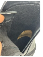 Ботинки с высоким берцем из натуральной кожи