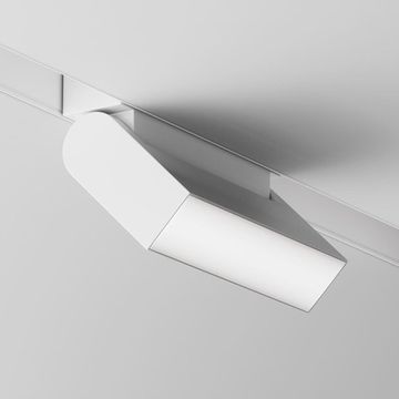 Трековый магнитный светодиодный светильник TR075-2-10W4K-W белый Gravity Basis Rot Maytoni