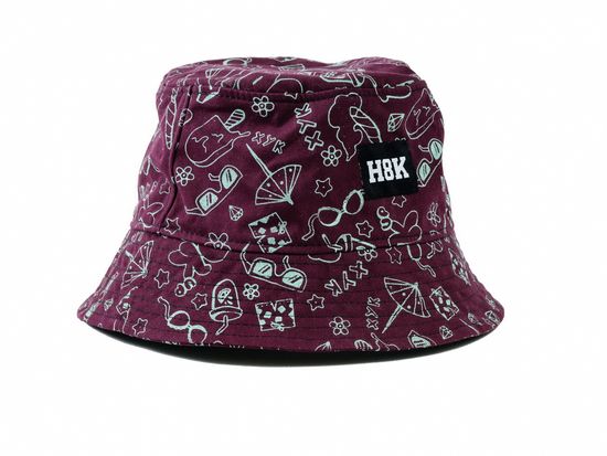 Панама HOOK Relax Wine Red