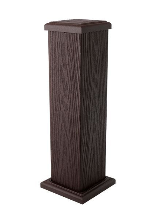 Столб "TalverWood" 125x125x3000мм венге