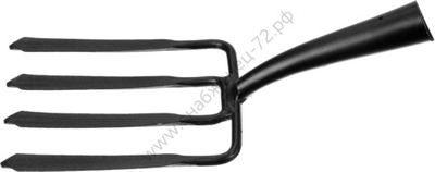 GRINDA 180 х 220 мм, кованые, четырёхрогие, без черенка, антикор. покрытие, вилы копальные(39711)