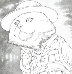 100 Cats. Coloring Book