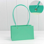 Пакет подарочный 22х13.5х11см Ваза для цветов (Тиффани)