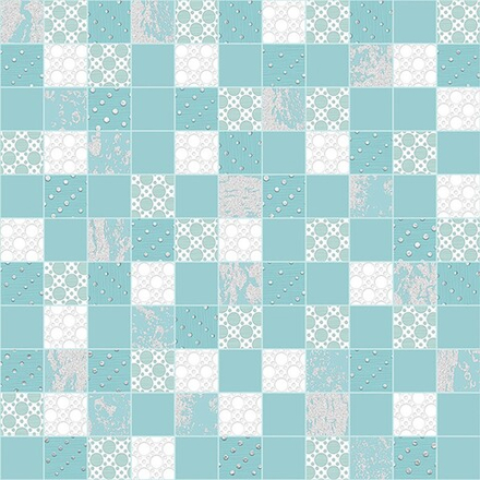 Mosaic Aquamarine DW7MSC16