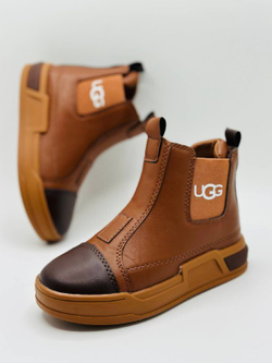 Детские кожаные ботинки Buba UGG