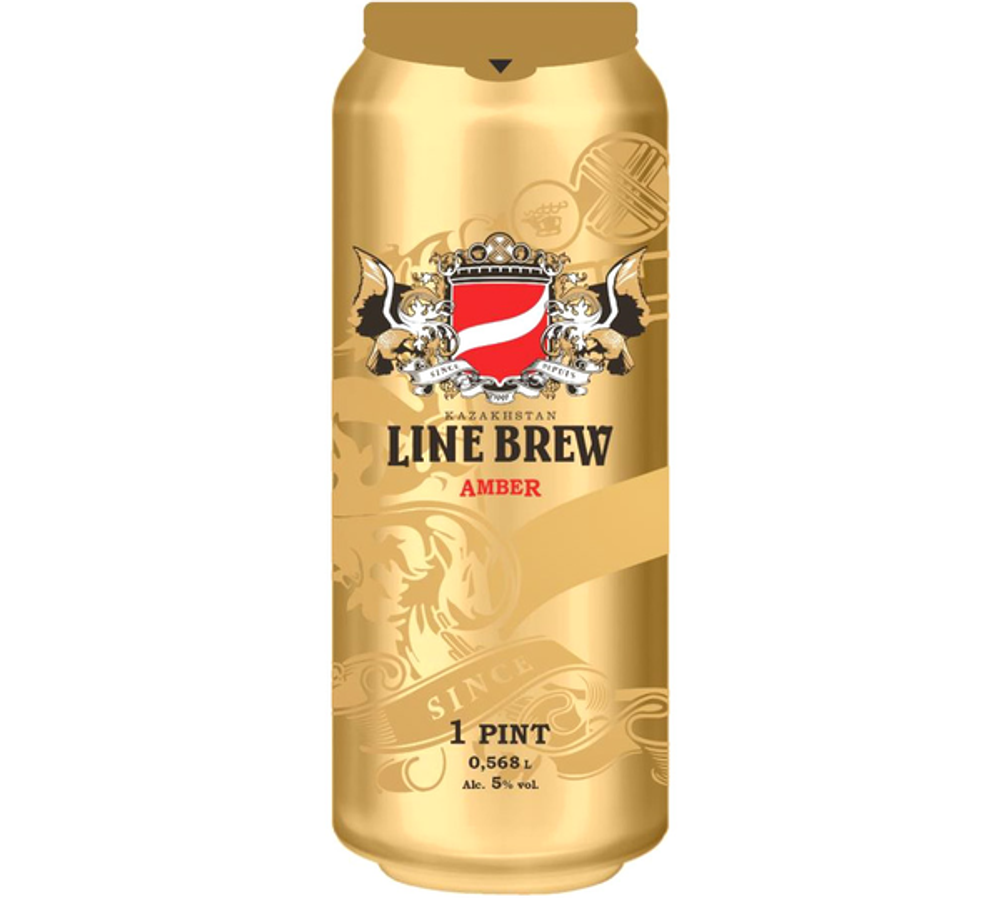 Пиво Line Brew Amber 0,568 л. in can