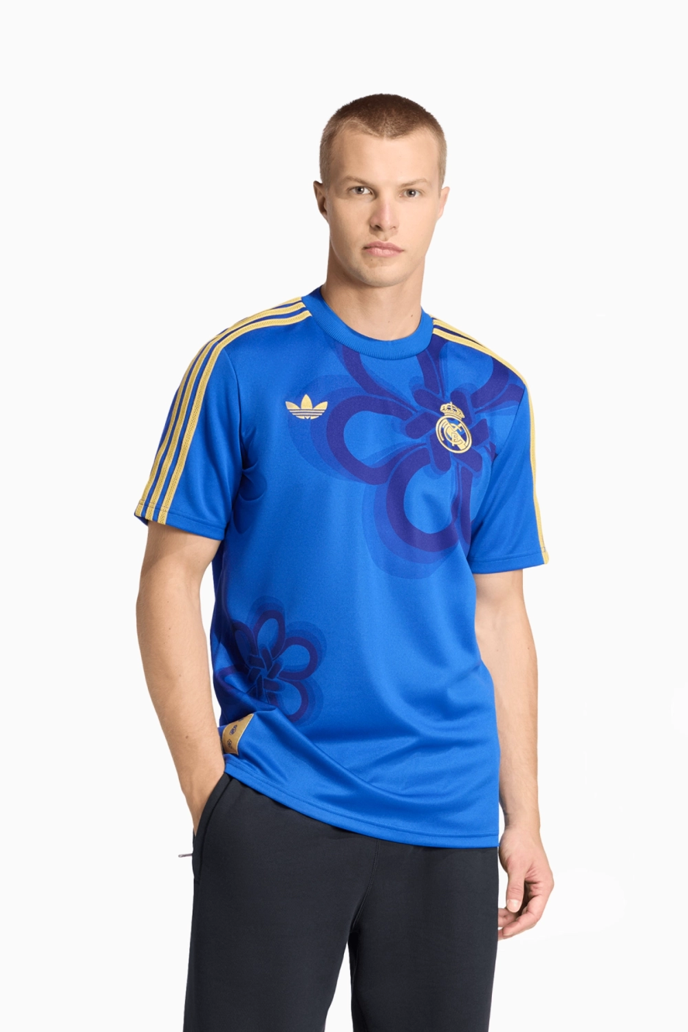 Футболка adidas Real Madrid 25/26 Cultural Story - синий