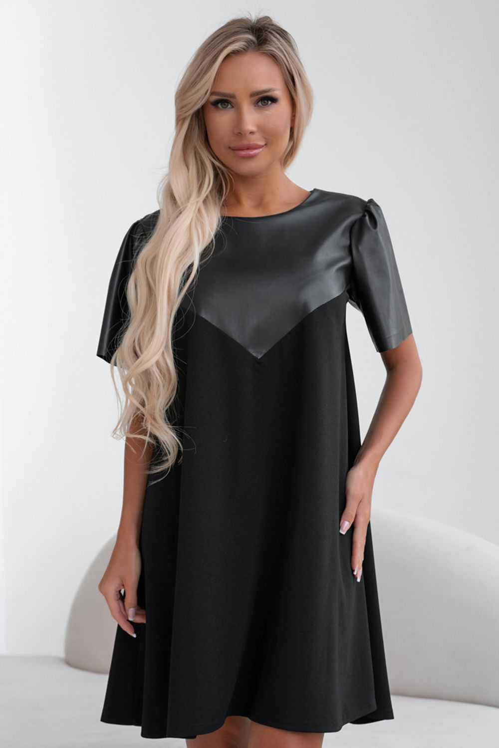 Платье (черный) Р11-1023 Nikol