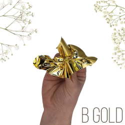 Зеркальная поталь "Mirror Shine", В Gold, 100 шт. 8*8,5см