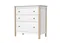 Комод Classic 3 ящика (белый)
