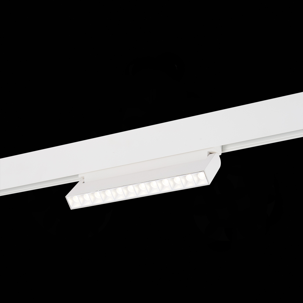 ST364.546.12 Магнитный трековый светильник белый LED 1*12W 4000K 1 009Lm Ra&gt;80 36° IP20 L219xW22xH108 48V