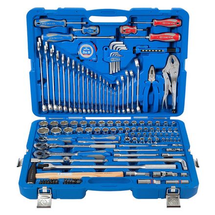 Цена на KING TONY (9543MR) Набор инструментов универсальный, 143 предмета