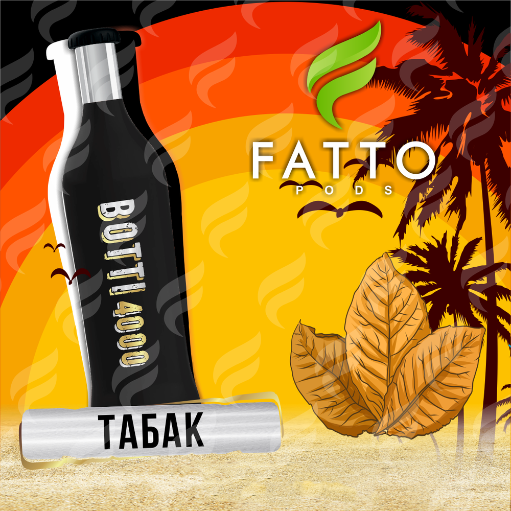 FATTO PODS BOTTI (2% nic) – Tobacco