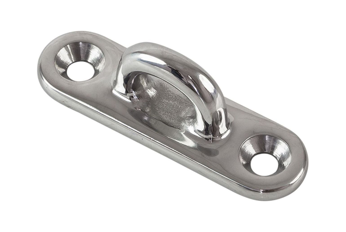 Серьга с овальным основанием, 76 мм