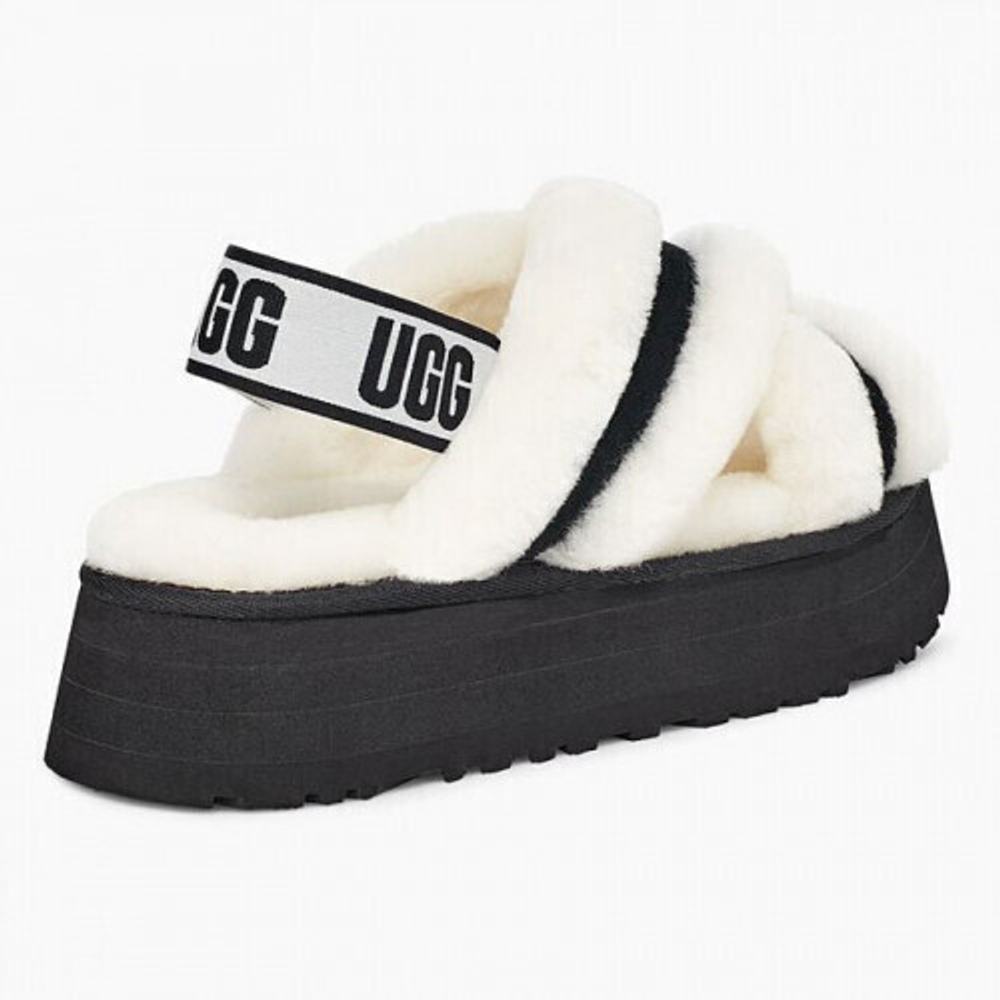 Тапочки Ugg disco color clide white
