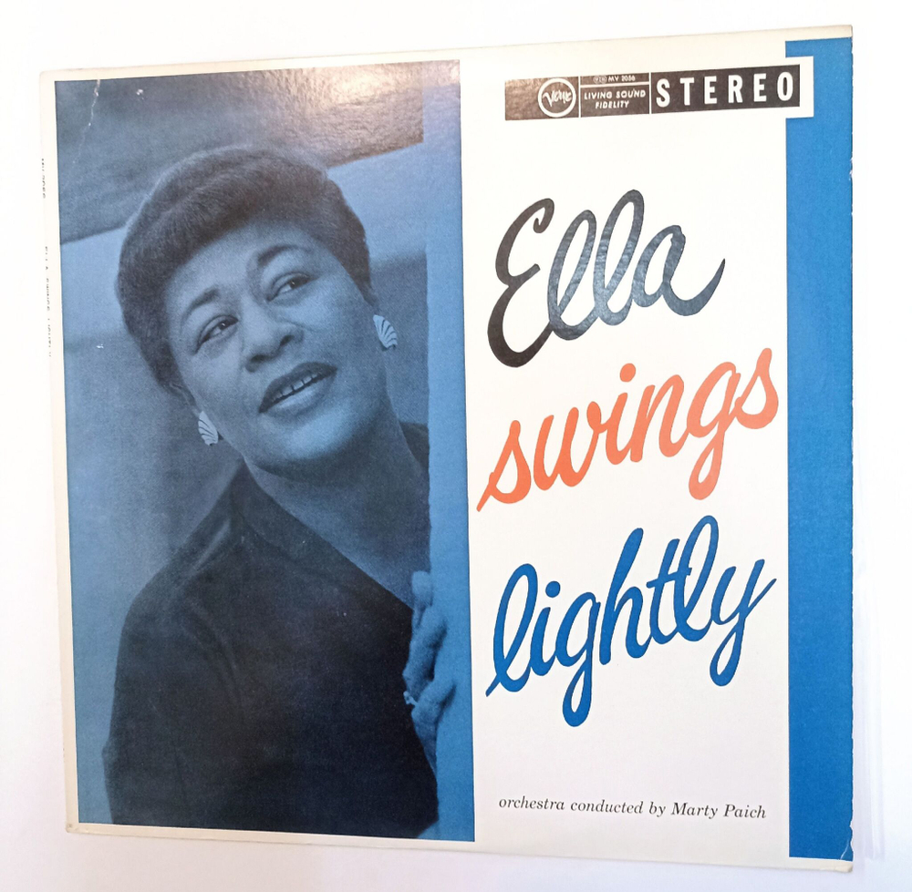Винтажная виниловая пластинка LP Ella Fitzgerald Ella Swings Lightly (Japan 1973)