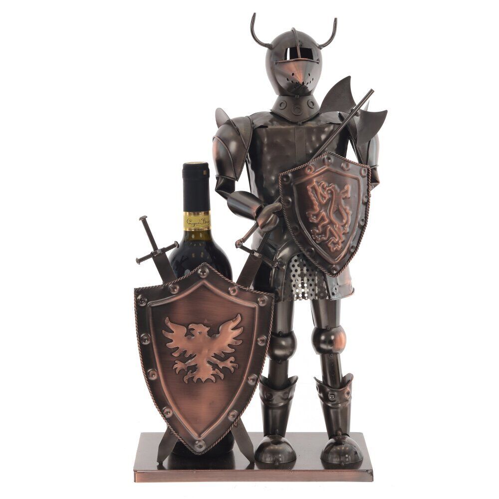 GAEM Подставка для бутылки "Рыцарь", L26 W14 H49 см