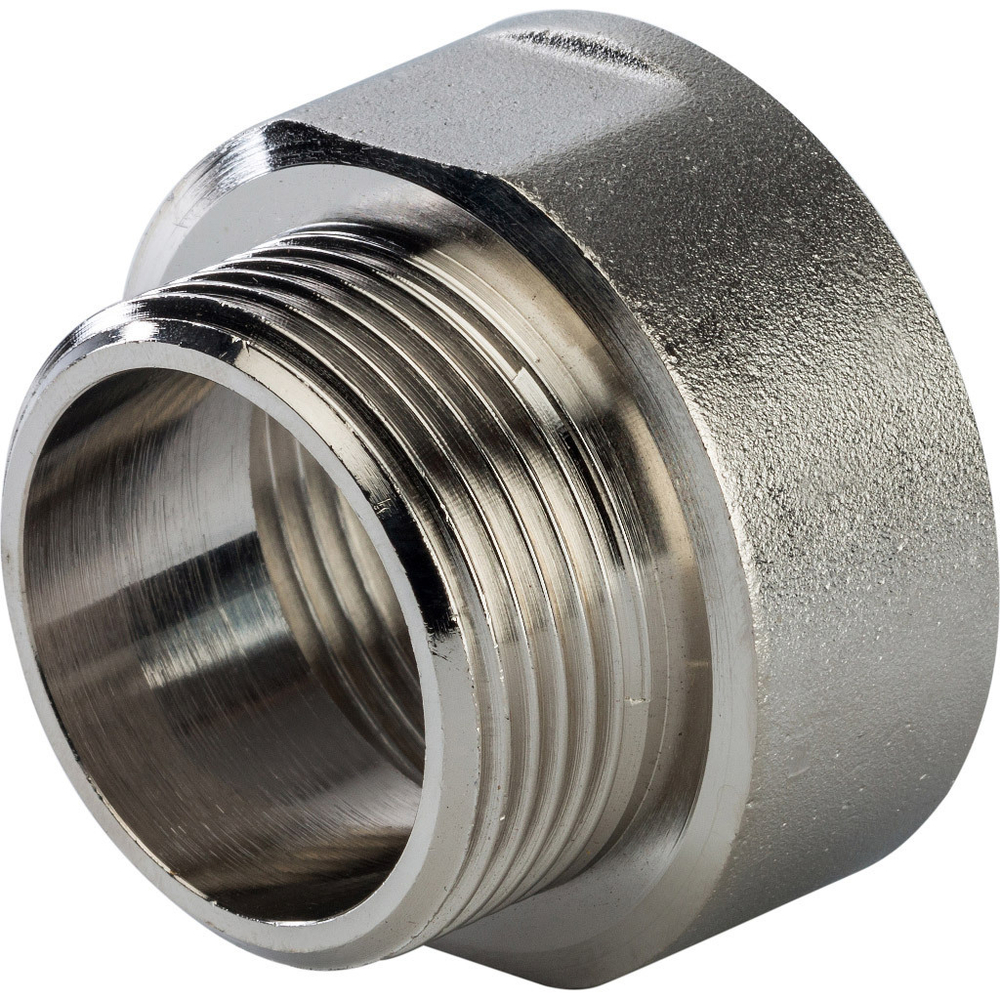 Переходник STOUT ВН 1 1/2"х1 1/4" никель