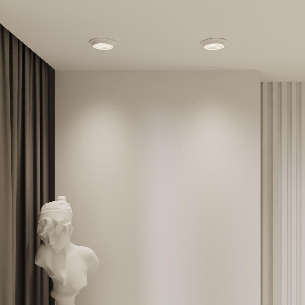 Встраиваемый светильник Elektrostandard Senso 25007/01 белый