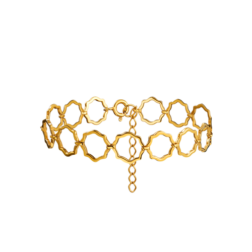 Браслет TETRA позолота