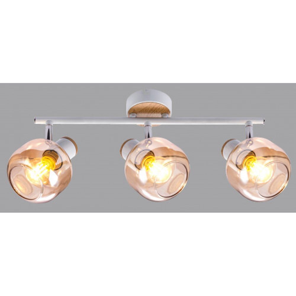 Светильник настенно-потолочный спот Rivoli Kalisto 7025-703 3 х E14 40 Вт поворотный