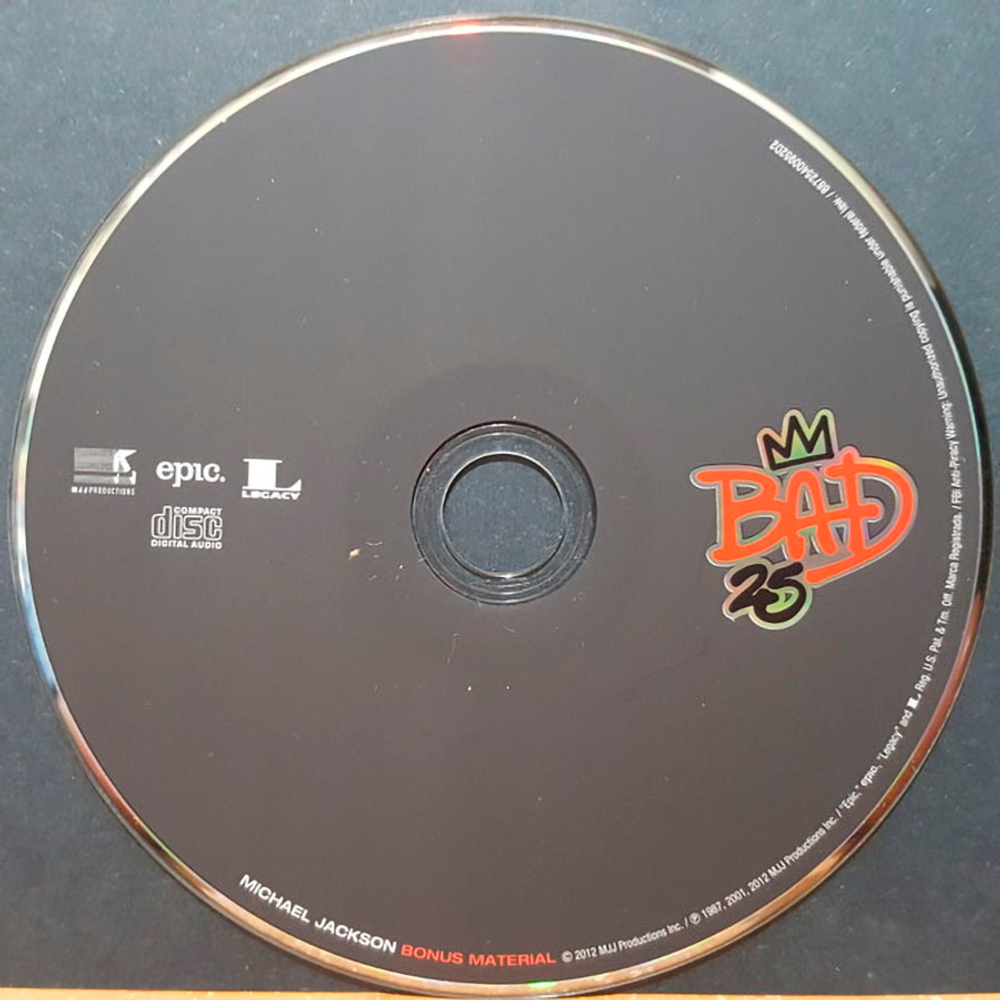 Michael Jackson / Bad 25 (Deluxe Edition)(25th Anniversary Edition)(3CD+DVD)