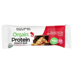 Orgain, Органический растительный протеиновый батончик, арахисовая паста и кусочки шоколада, 12 батончиков, 40 г (1,41 унции)