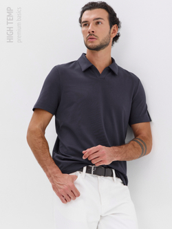 Футболка-поло трикотажная повседневная