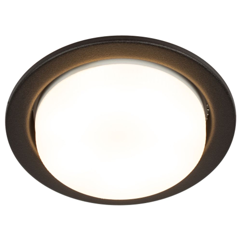 Светильник встраиваемый ЭРА KL70 SBK под лампу GX53 черный